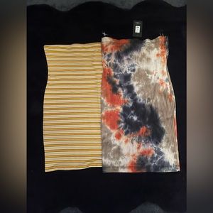 Mini strapless dress bundle